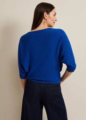 Phase Eight Cristine Knitwear Deep Blue USA | 6391524-AI